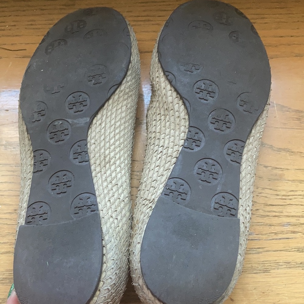 Tory Burch Reva Snakeskin Flats - image 5